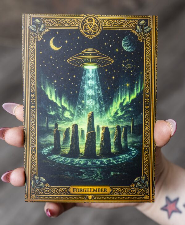 Cosmic standing stones Postcard